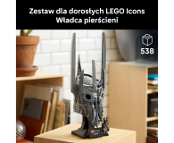 LEGO ICONS 11373 Władca pierścieni: Hełm Saurona - 1489542 - zdjęcie 7